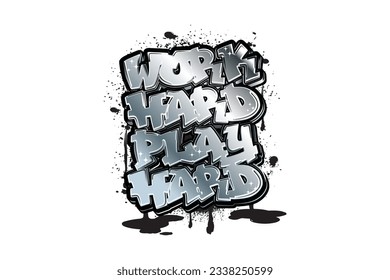 graffiti lettering typography art illustration