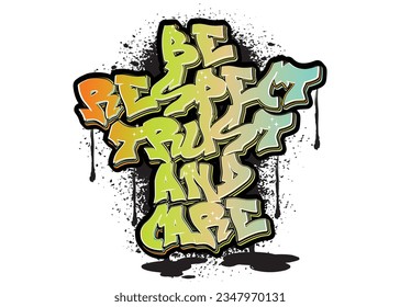 graffiti lettering typography art illustration