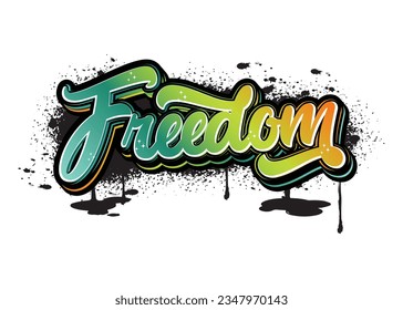 graffiti lettering typography art illustration