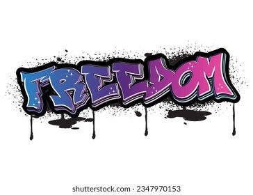 graffiti lettering typography art illustration