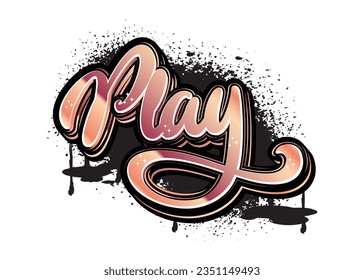 graffiti lettering typography art illustration
