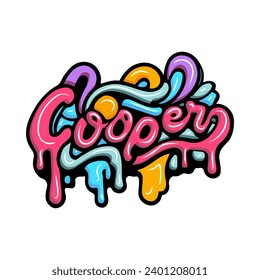 graffiti lettering typography art illustration