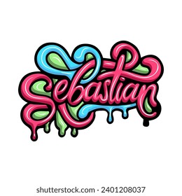 graffiti lettering typography art illustration