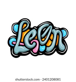 graffiti lettering typography art illustration