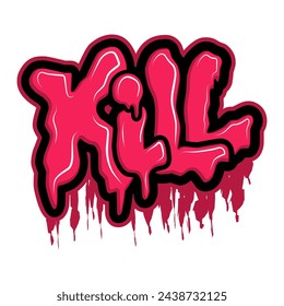 graffiti lettering typography art illustration