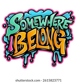 graffiti lettering typography art illustration