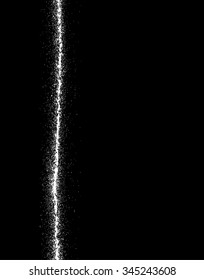 graffiti line spray design element in white on black