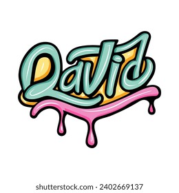 graffiti names lettering typography art illustration