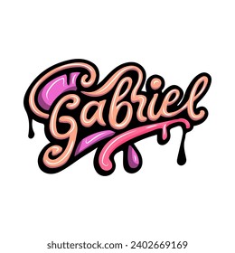 graffiti names lettering typography art illustration