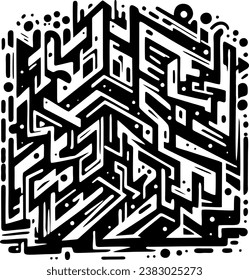 graffiti pattern picture graphic vector illustration.