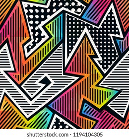 Graffiti seamless pattern