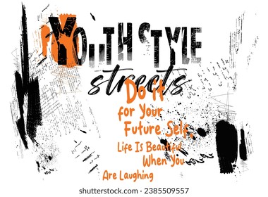 graffiti slogan design, art designs tee,  typography street art graffiti, art designs tee, Urban typography street art graffiti slogan print with spray effect for t shirt or sweatshirt.