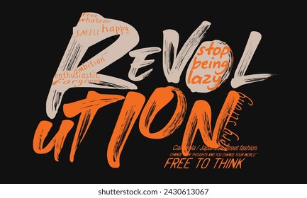 graffiti slogan print with neon spray, t shirt graphics print vector illustration design, vector grunge background, text splash t shirt print patten, Urban typography hipster street art for all design