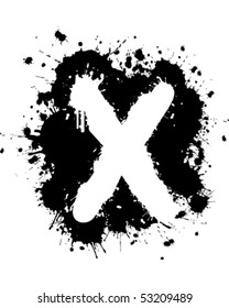 Graffiti Splatter x