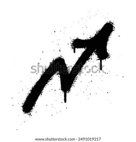 Similar – Image, Stock Photo Graffiti in a business park