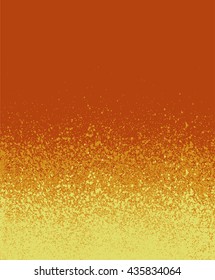 graffiti spray painted orange yellow gradient background