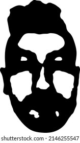 12,488 Stencil Faces Images, Stock Photos & Vectors | Shutterstock