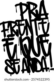 graffiti sticker in Vector style