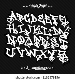 Graffiti Style Font