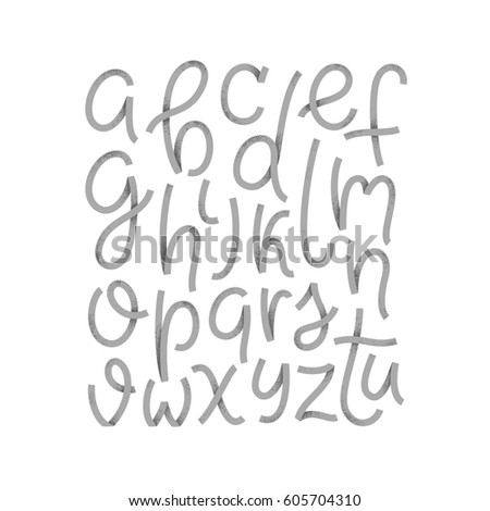 Graffiti Style Typeset Simple Font Script Stock Vector Royalty Free Graffiti Style Typeset Simple Font Script Textured Abc English Latin Alphabet