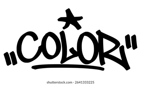 Graffiti tag “Code” in bold street handstyle. Urban vector lettering with a tech-savvy vibe—perfect for digital culture, programmer merch, and futuristic street-style graphics.
