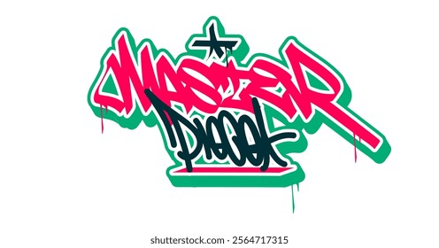 Graffiti Tag Collection December Happy Holiday Merry Christmas Santa is Coming on Sunday Funday 