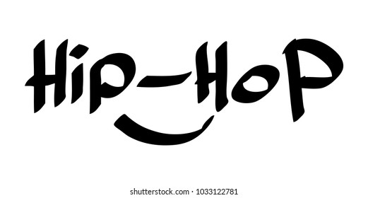 Graffiti Tag Hip Hop. Vector Art.