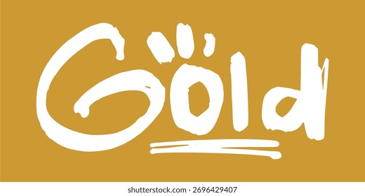 Graffiti tag vector in metallic gold, great for street art, luxury logo, or premium urban typography projects. Elegant and bold handstyle lettering.