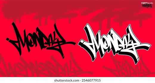 Graffiti Tagging Monday With Chisel Calligraphy Style