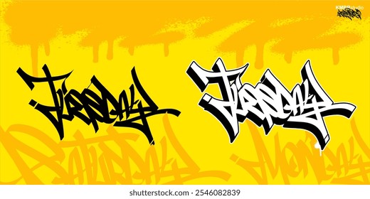 Graffiti Tagging Tuesday With Chisel Calligraphy Style
