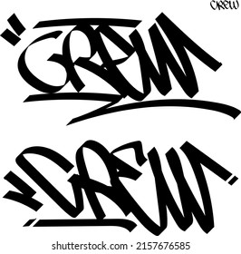 1,076 Crew font Images, Stock Photos & Vectors | Shutterstock