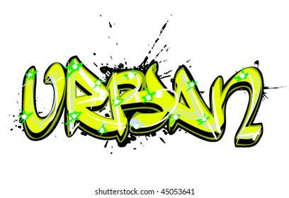 Graffiti Text Urban