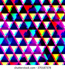 Graffiti triangle seamless texture.