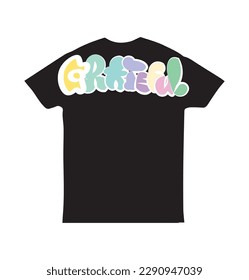 tipografía de graffiti para diseño de camisetas