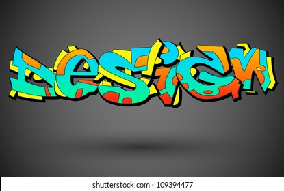 Graffiti Urban Art Vector Design