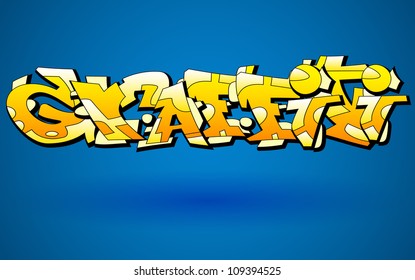 Graffiti Urban Art Vector Design