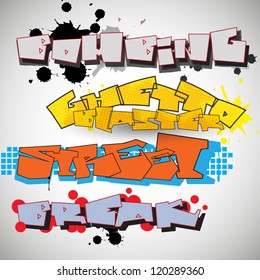 Graffiti vector