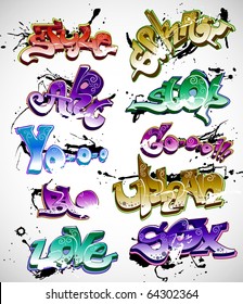 Graffiti vector