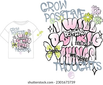 
graffiti vector design. slogans and street style texts were drawn. - Shutterstock ID 2301673739