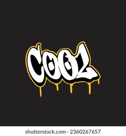 graffiti vector tagging letter word text street art mural hand draw