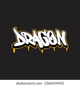 graffiti vector tagging letter word text street art mural hand draw