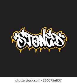 graffiti vector tagging letter word text street art mural hand draw