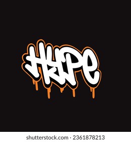 graffiti vector tagging letter word text street art mural hand draw