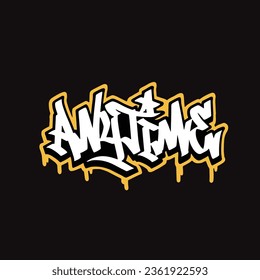 graffiti vectorial etiquetando letra palabra texto arte callejero dibujar mano mural