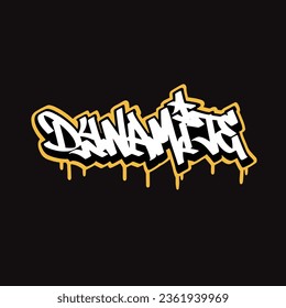 graffiti vectorial etiquetando letra palabra texto arte callejero dibujar mano mural