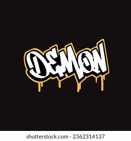 graffiti vector tagging letter word text street art mural hand draw