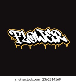 graffiti vectorial etiquetando letra palabra texto arte callejero dibujar mano mural