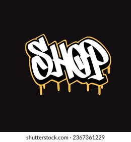 graffiti vectorial etiquetando letra palabra texto arte callejero dibujar mano mural