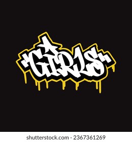 graffiti vector tagging letter word text street art mural hand draw