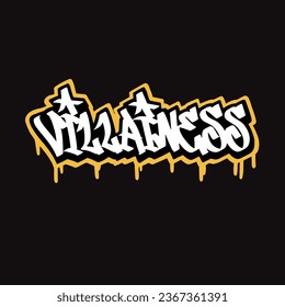 graffiti vector tagging letter word text street art mural hand draw